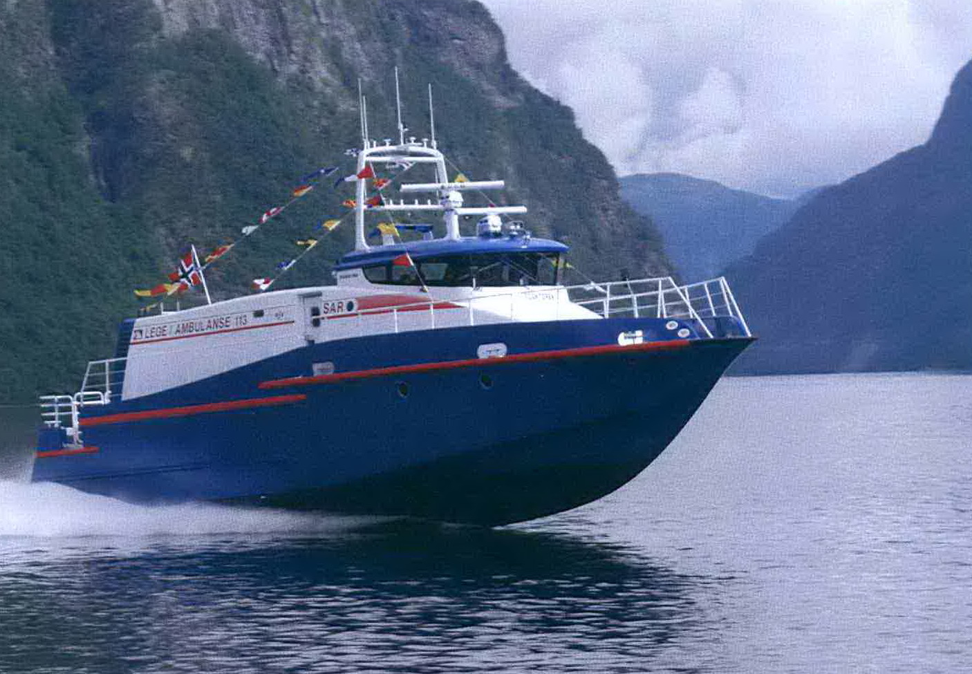 Ambulance-vessel, Norway