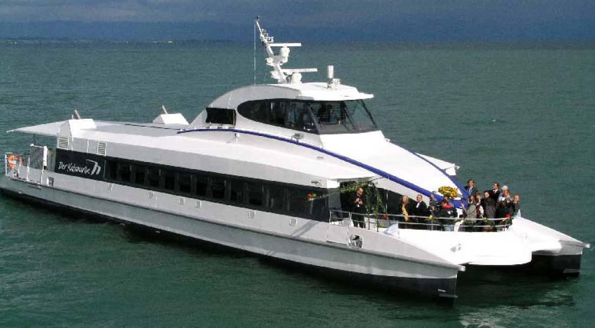 Passenger Catamaran, Lake Constance, Germany